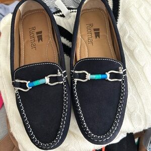 Riomar Deck Driver women’s boat shoes size 7.5 - original price $197, worn once!